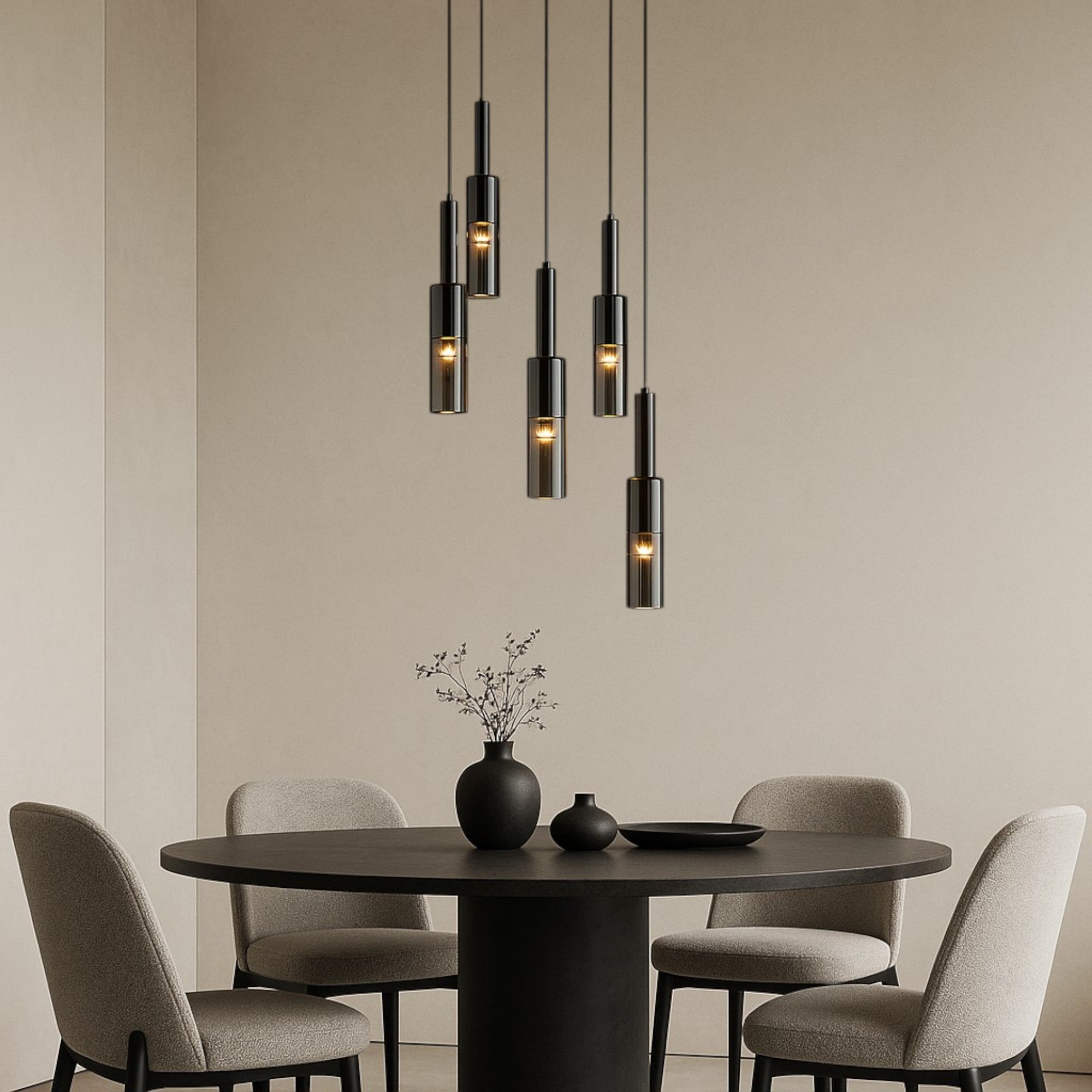 Luxury Cylinder Pendant Light