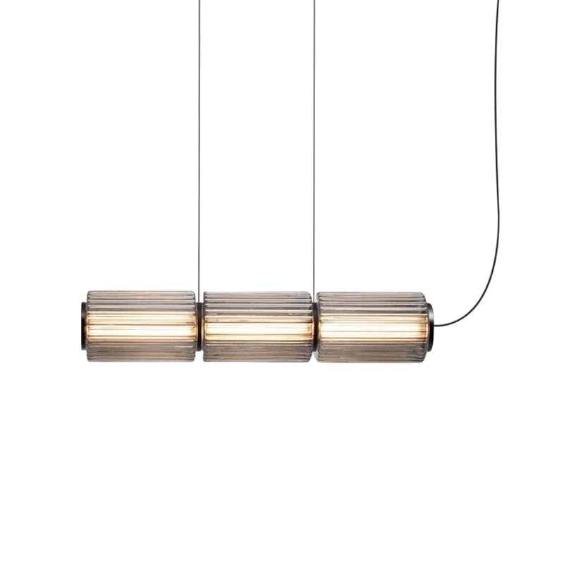 Cylinder Glass Pendant Lamp