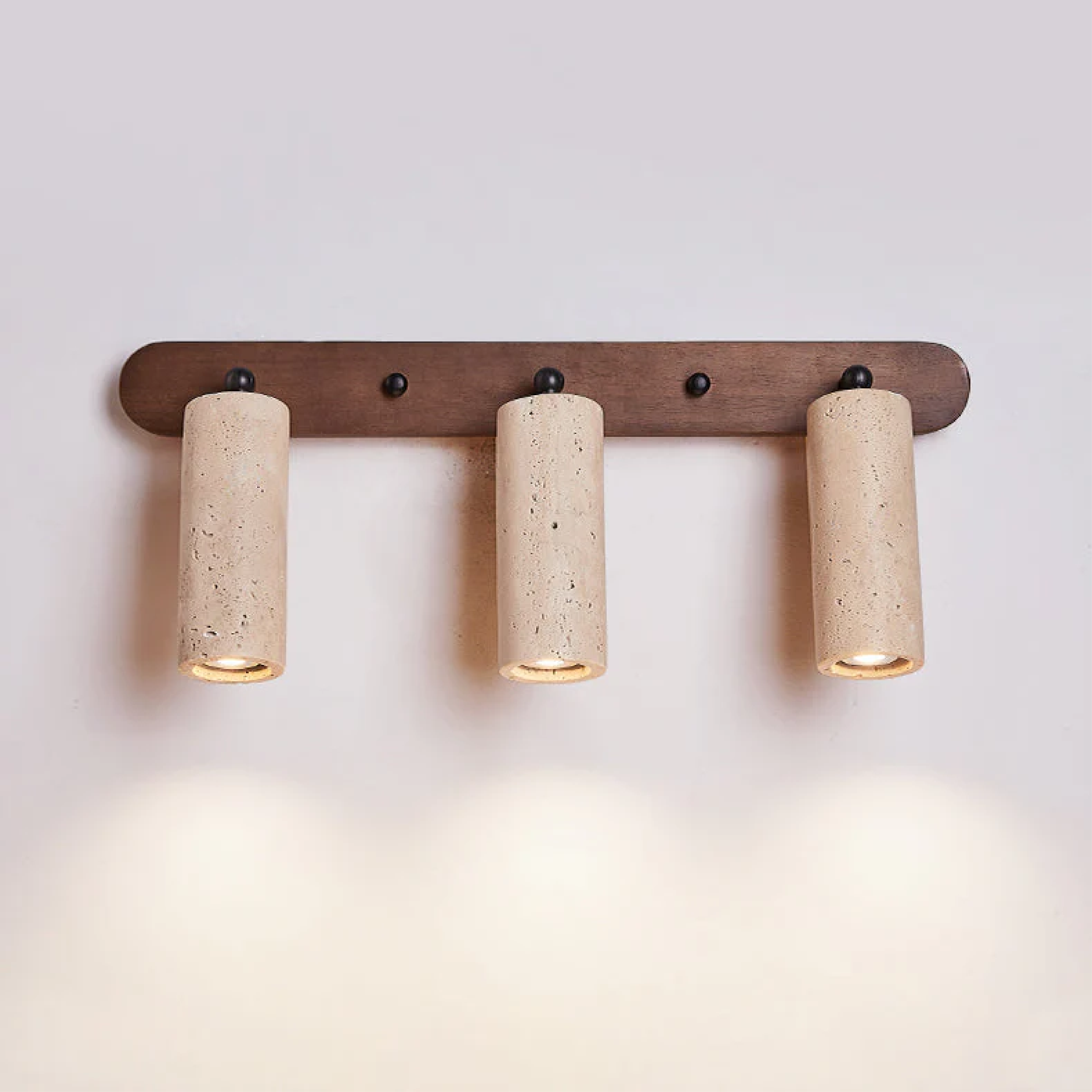 Travertine Rotatable Wall Light