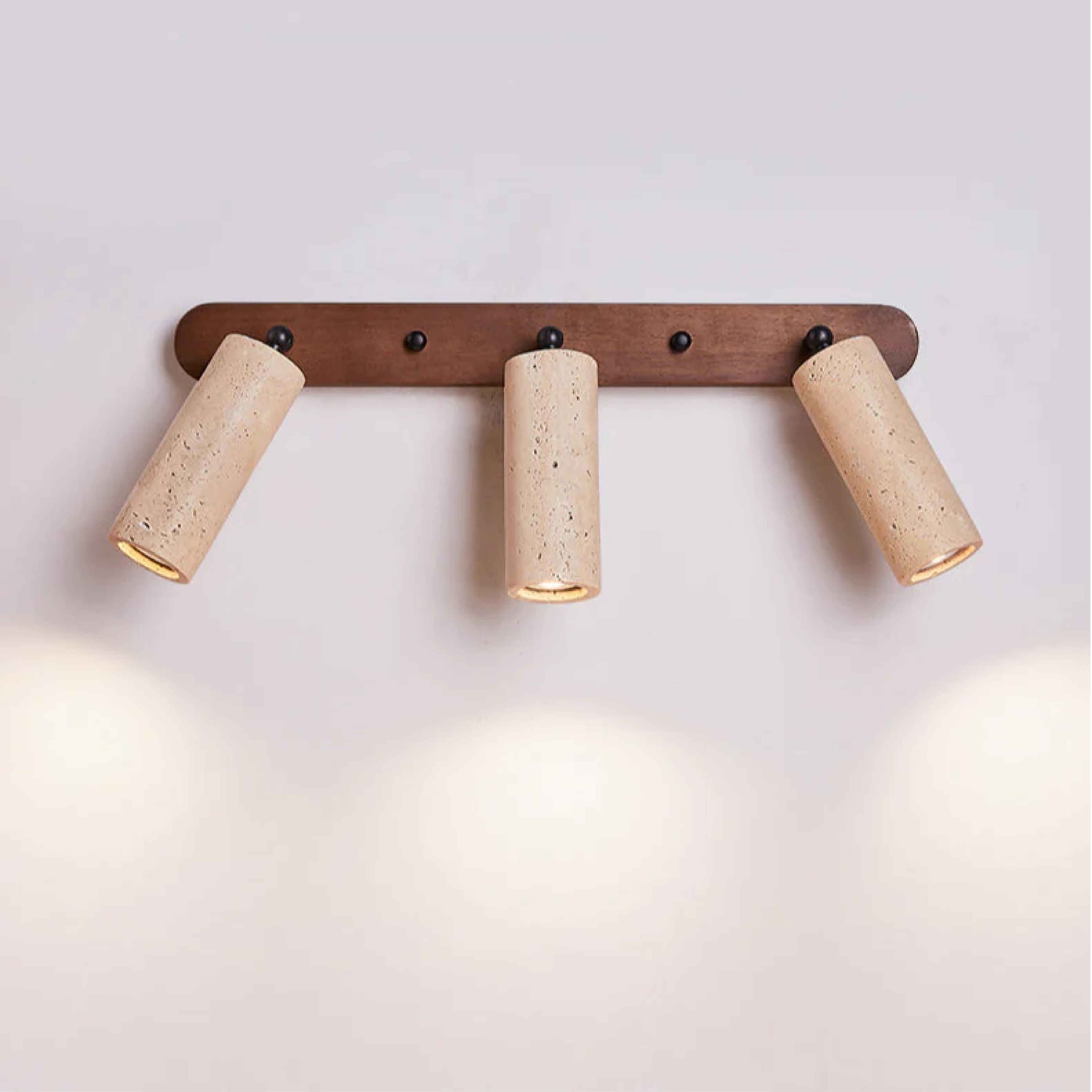 Travertine Rotatable Wall Light