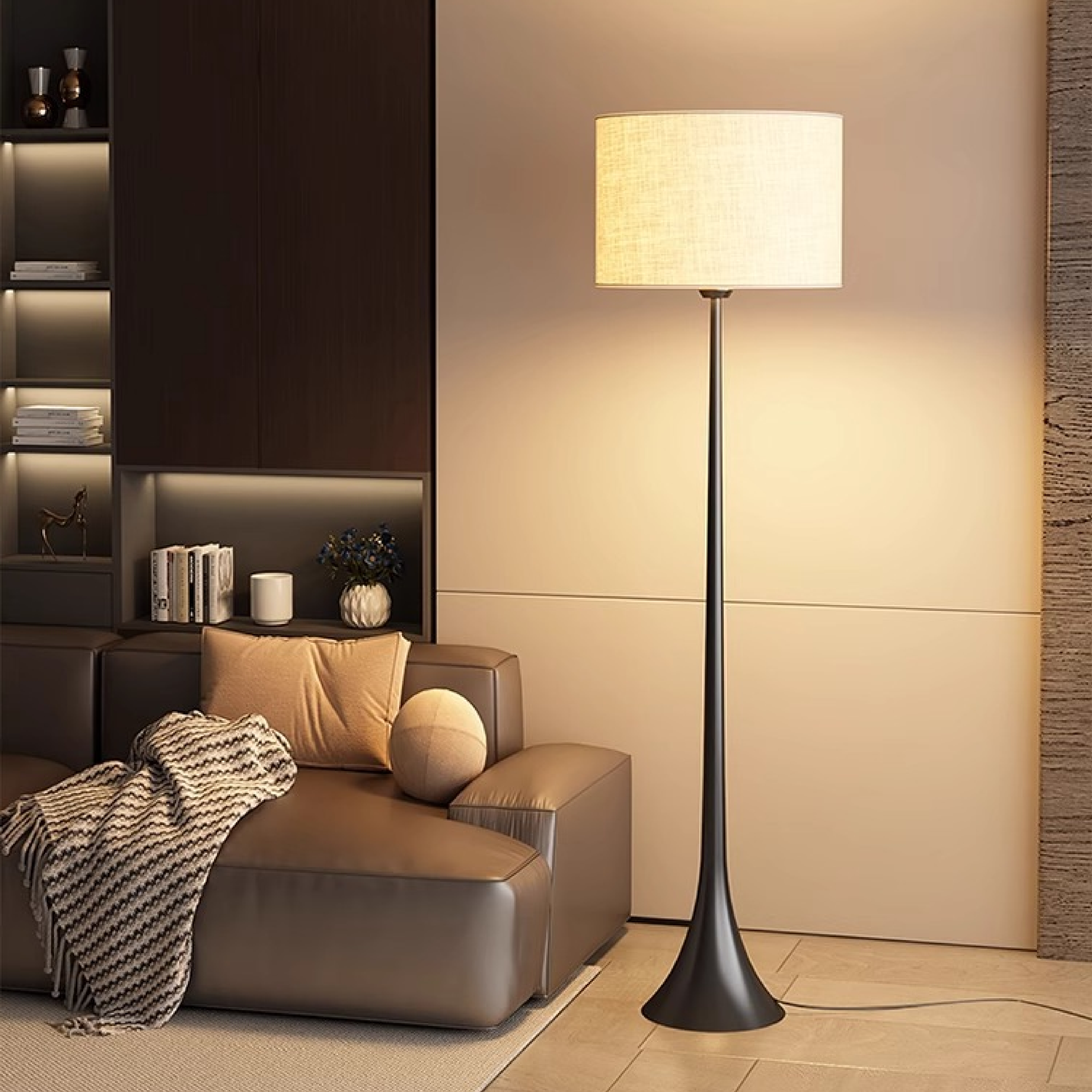 Andero's Silk Floor Lamp