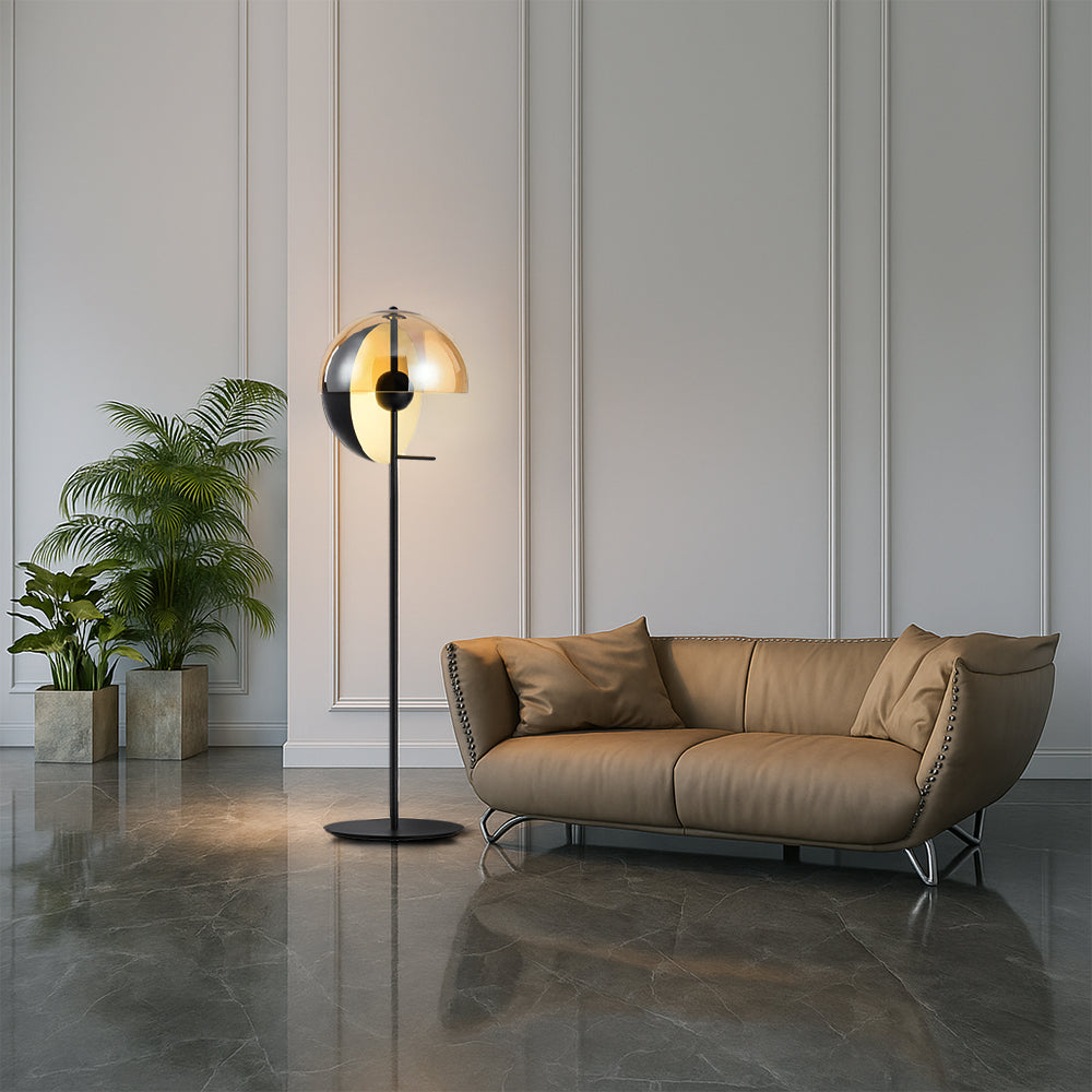 Hau Glass Floor Lamp