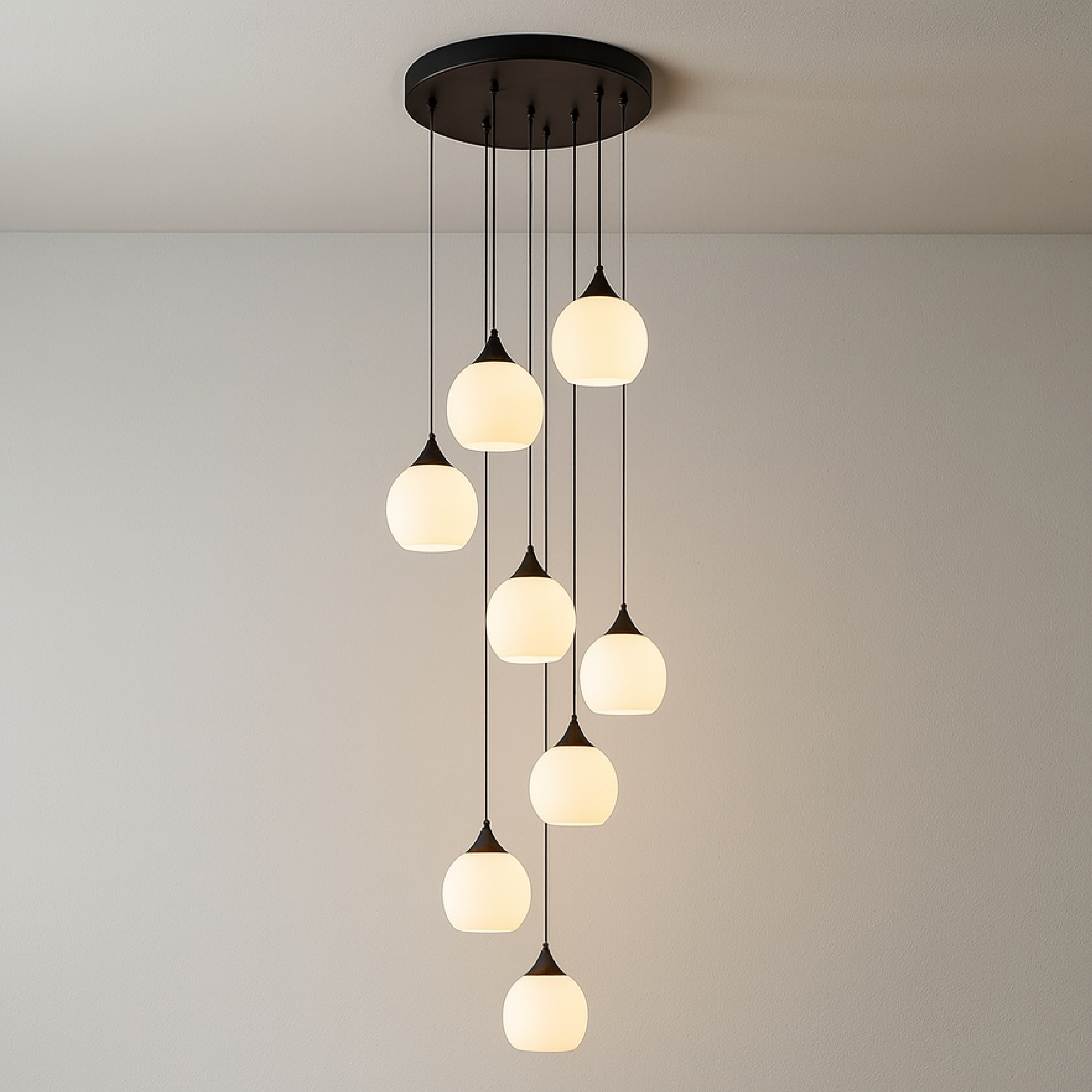 Gade's Villa Staircase Chandelier