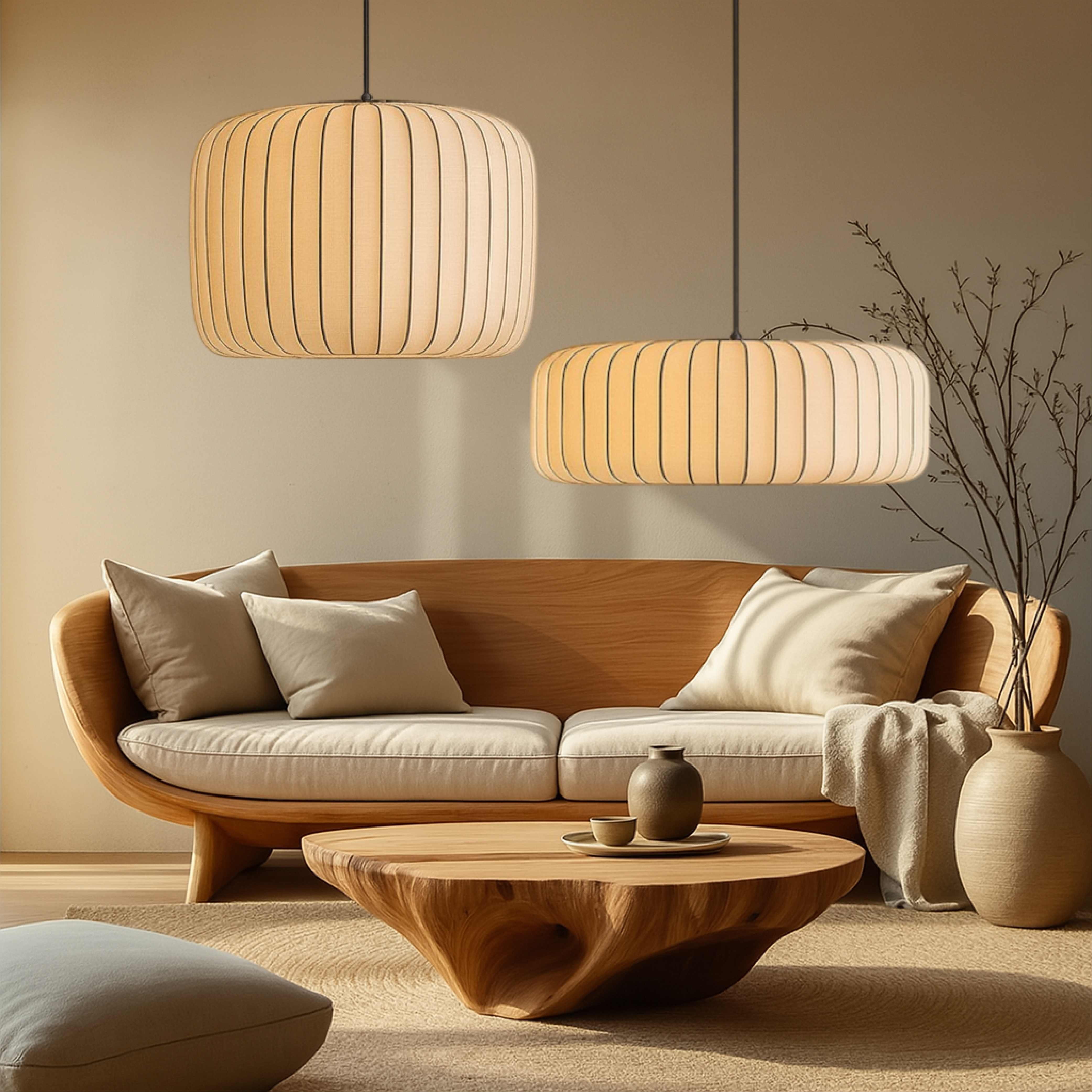 Rendara Silk Pendant Light