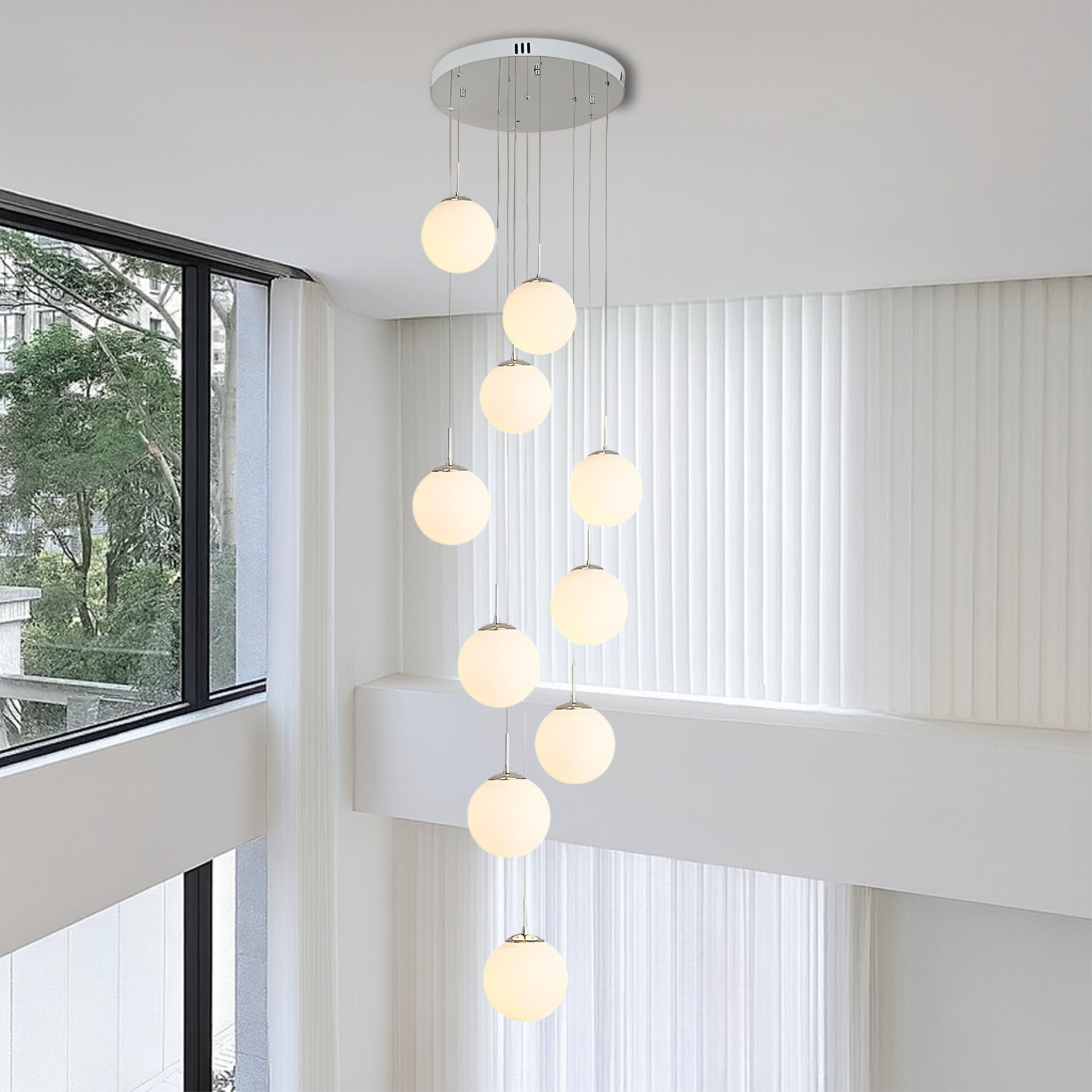 Nova Nordic Staircase Chandelier