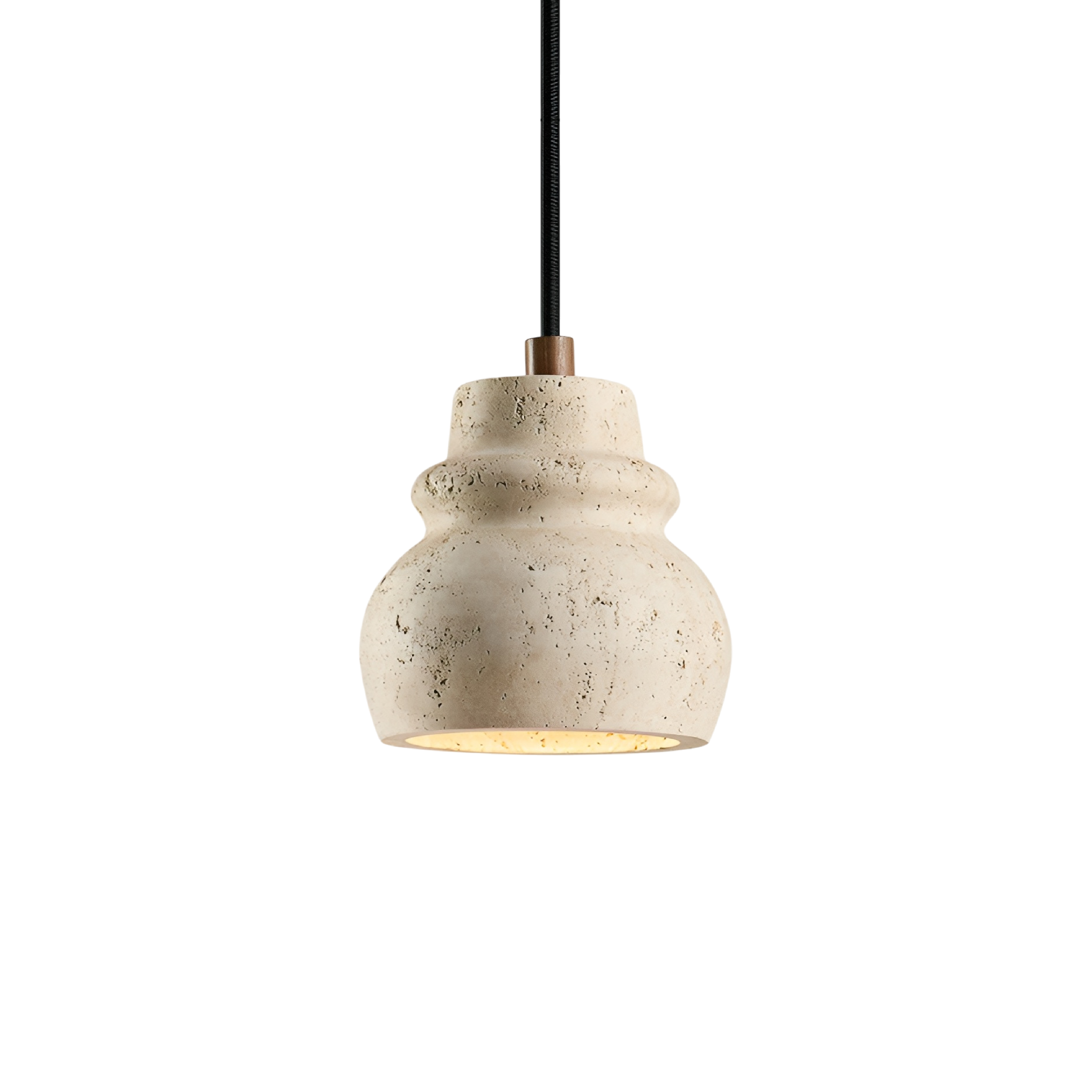 Trisu Travertine Pendant Light