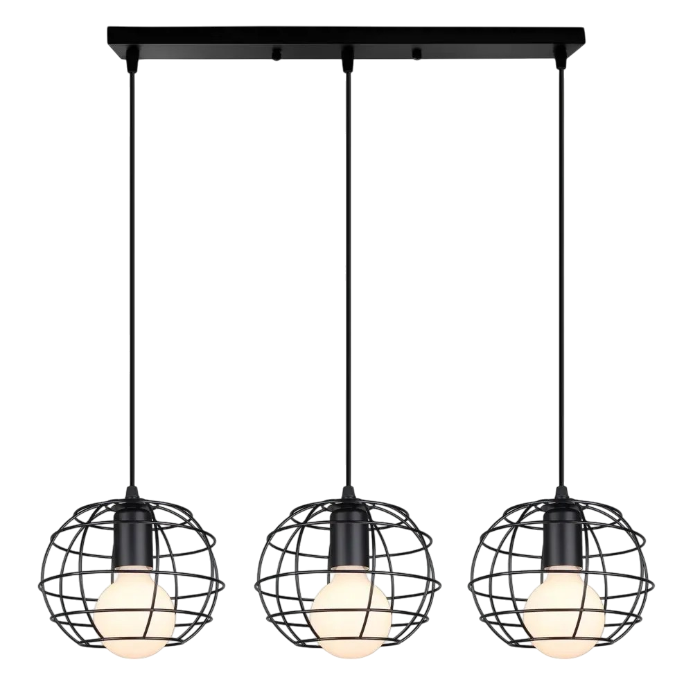 Dining Table Nuo's 3 Heads Pendant Light