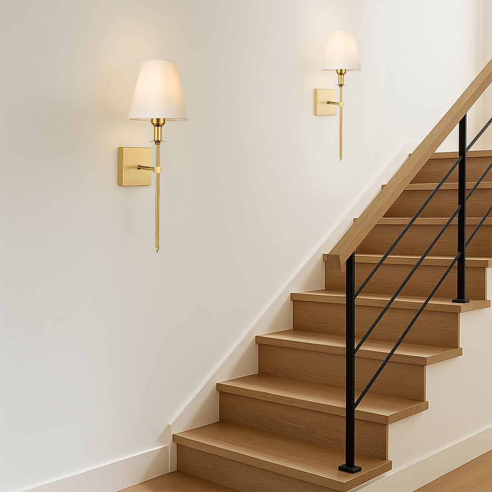 (2-Pack) Wired Wall Light